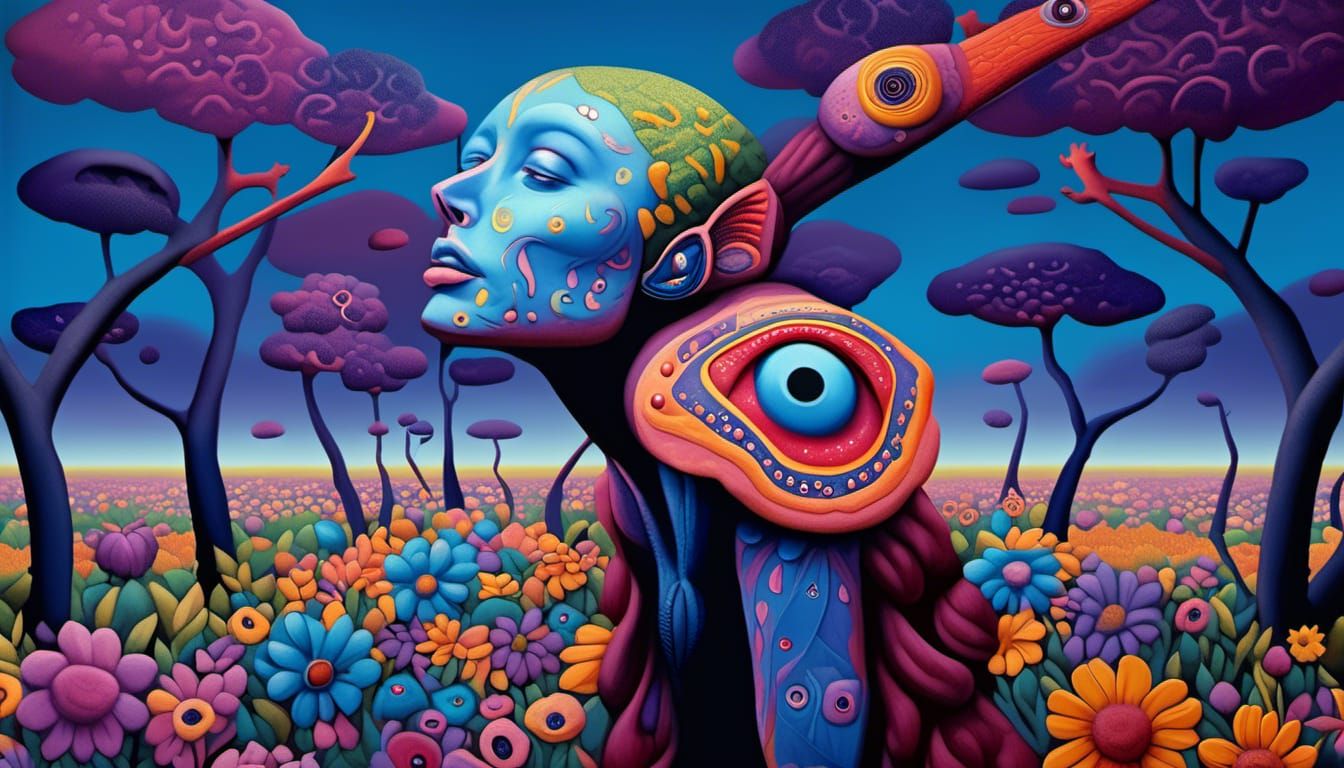 Photorealistic Portrait with Intricate Skin and Hair Details