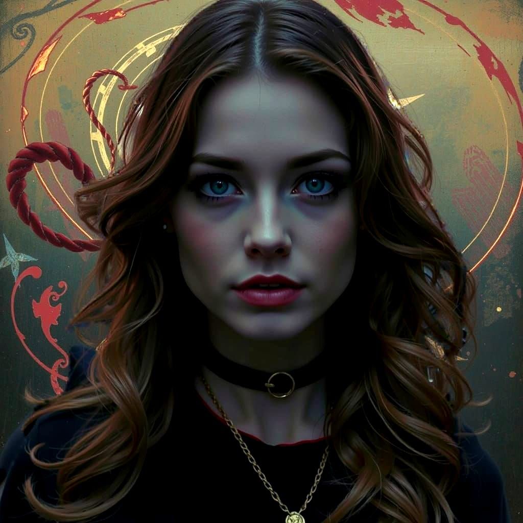 Vibrant Swirls of Red and Crimson Abstract Forms