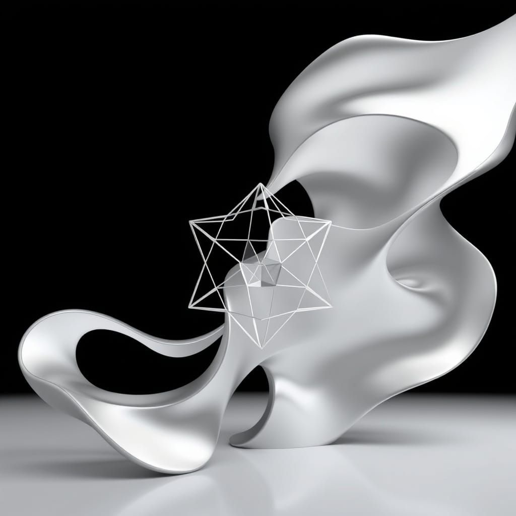 Ethereal Geometry in Resplendent Hues