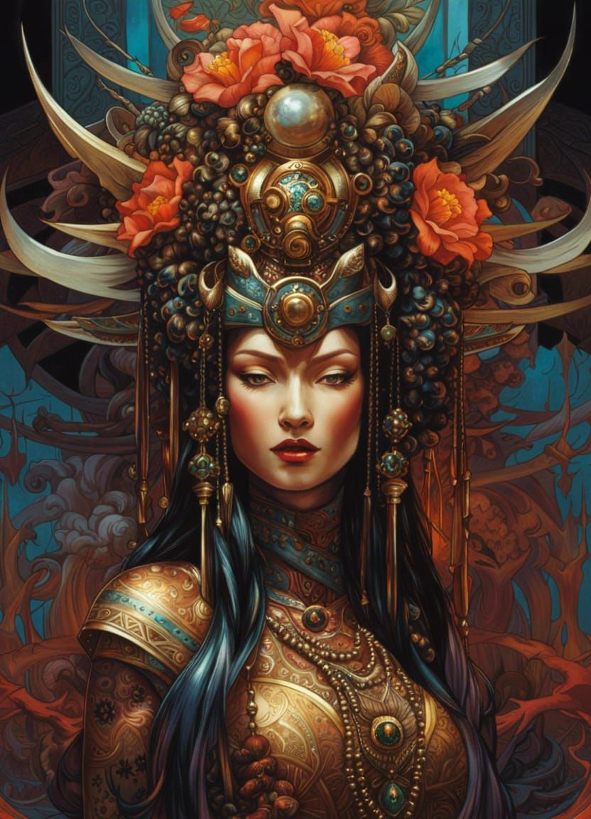 Ancient geisha goddess