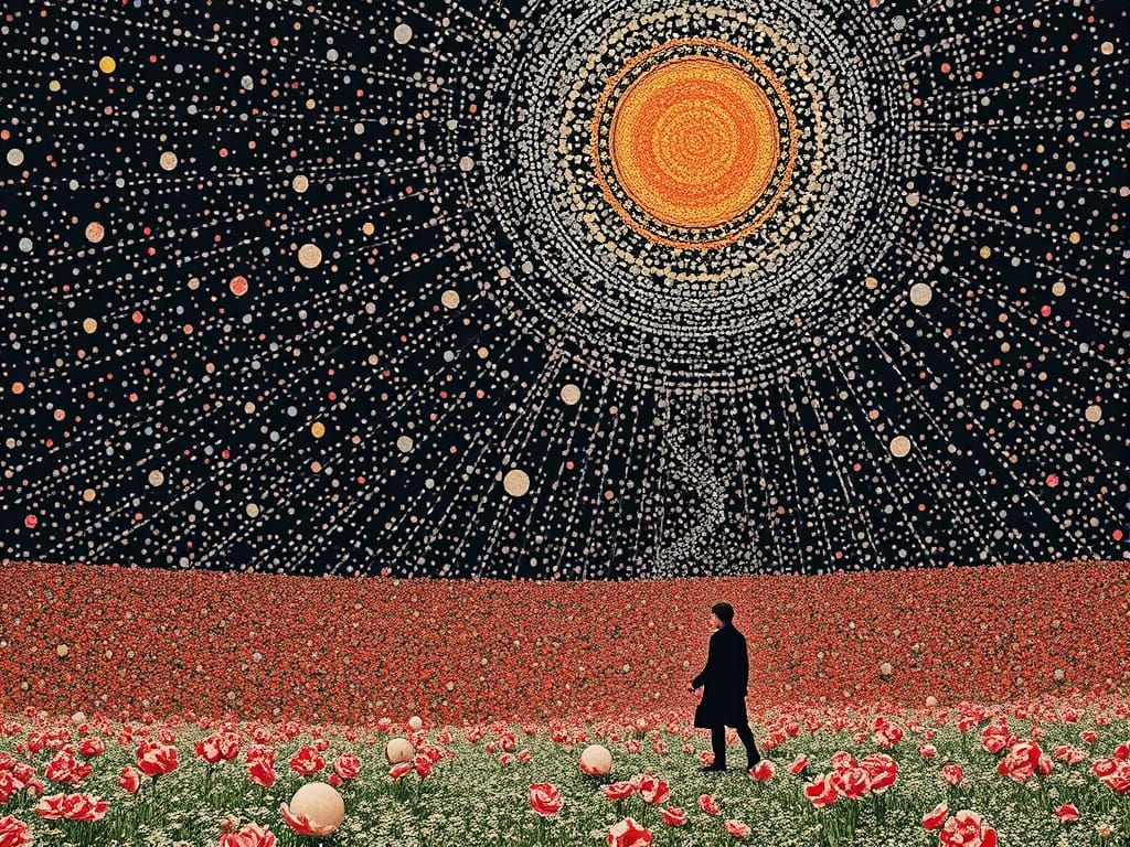 Epic Masterpiece in Mixed Media Style