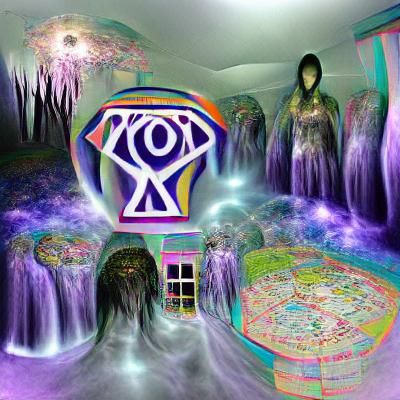 Ethereal Psychic Realm of Xoth: Dreamlike Landscape