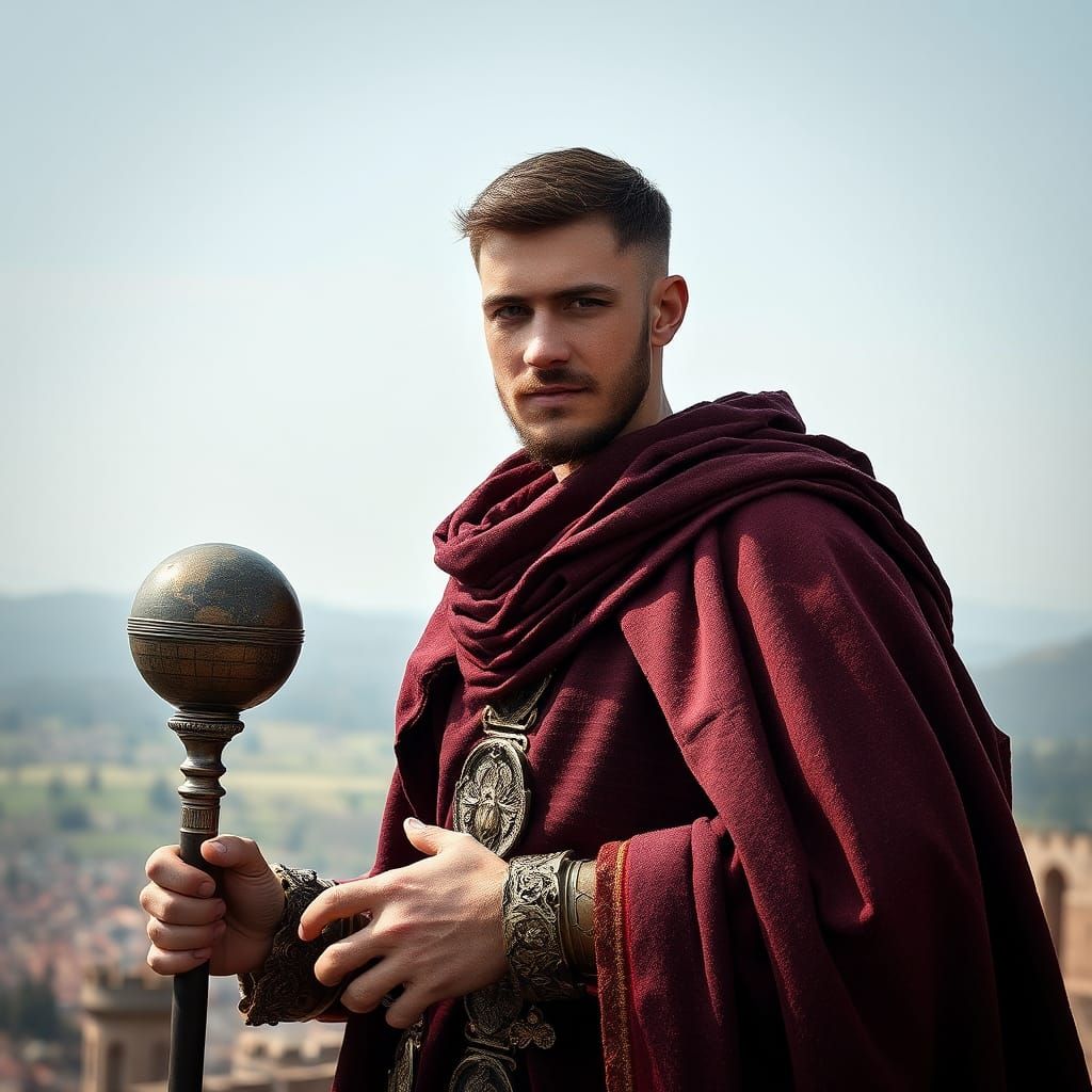 Byzantine Emperor Portrait from Fortress