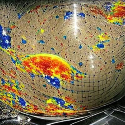 Cosmic Microwave Background Radiation Visualization