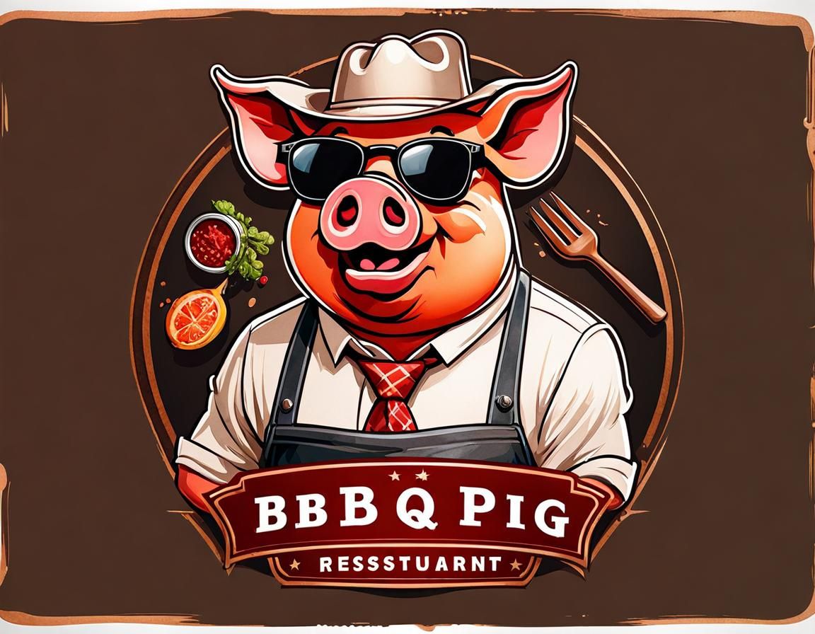 BBQ Restaurant logo #2 …