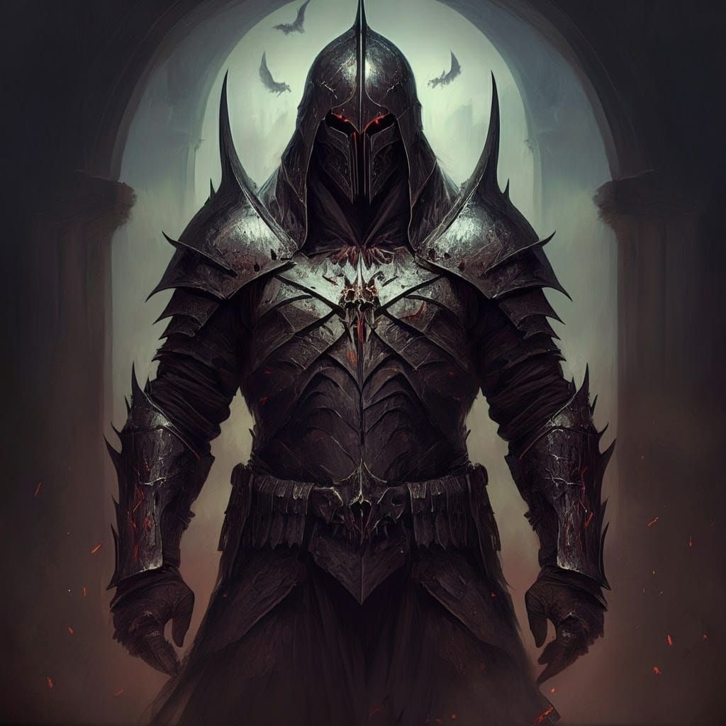 Dark Fantasy Worldscapes in Grimdark Style