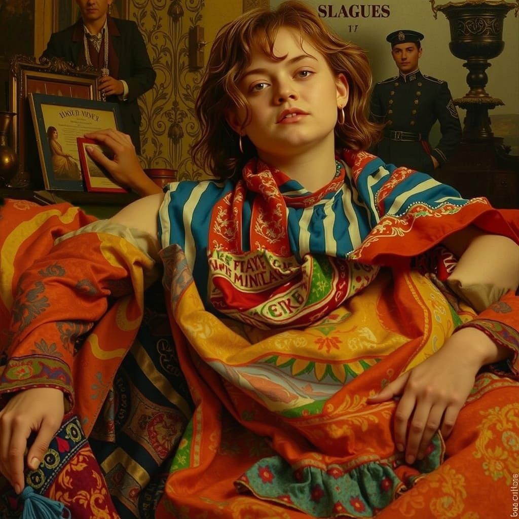 Twisting Forms of Red Hues