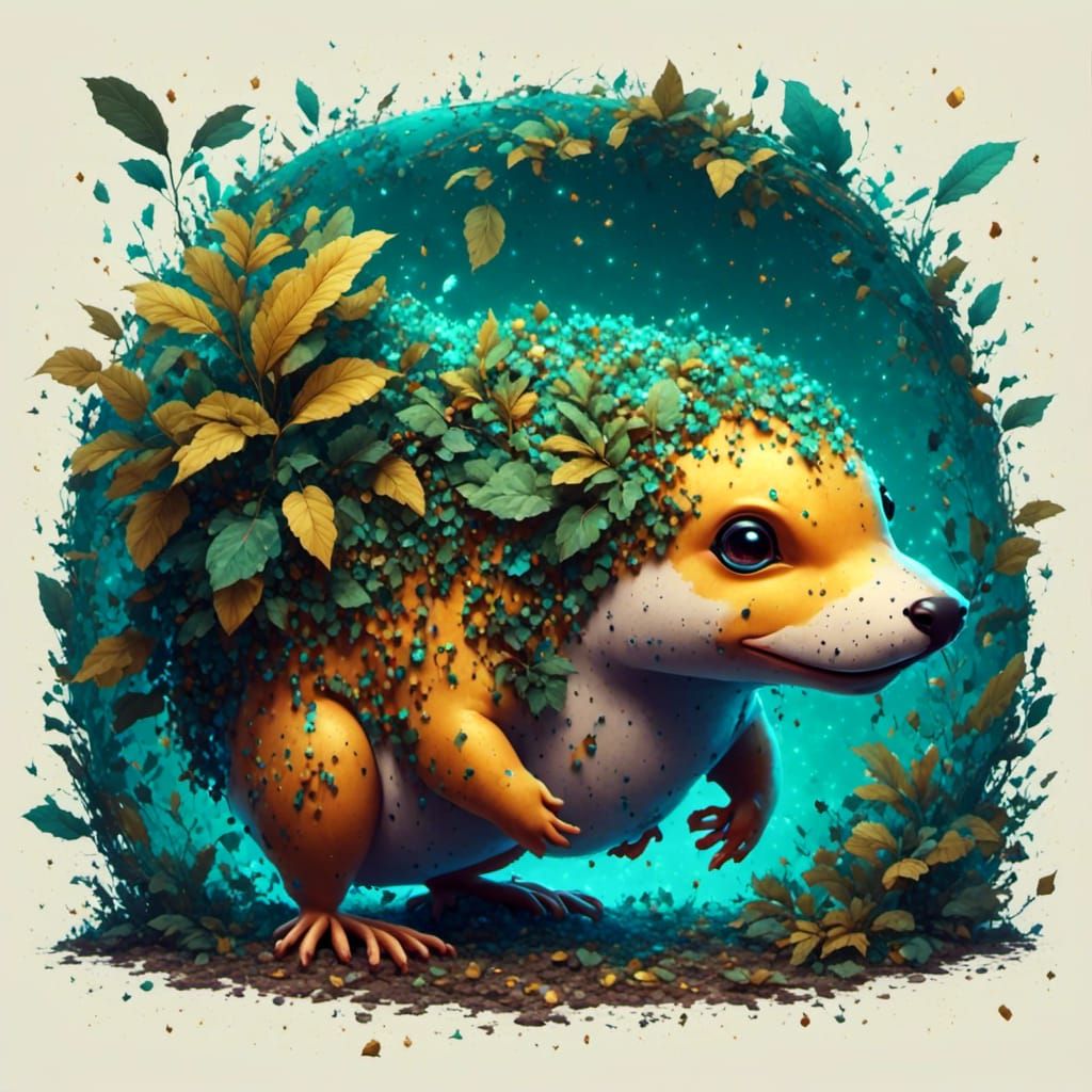 AI Generated Platypus Image