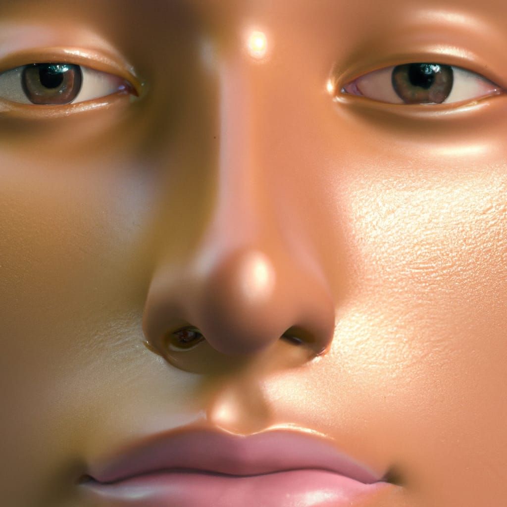 Egyptian Male Model in Dreamy Fractal Pop Art