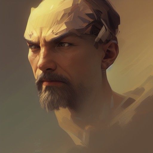 Detailed Portrait with Dynamic Lighting