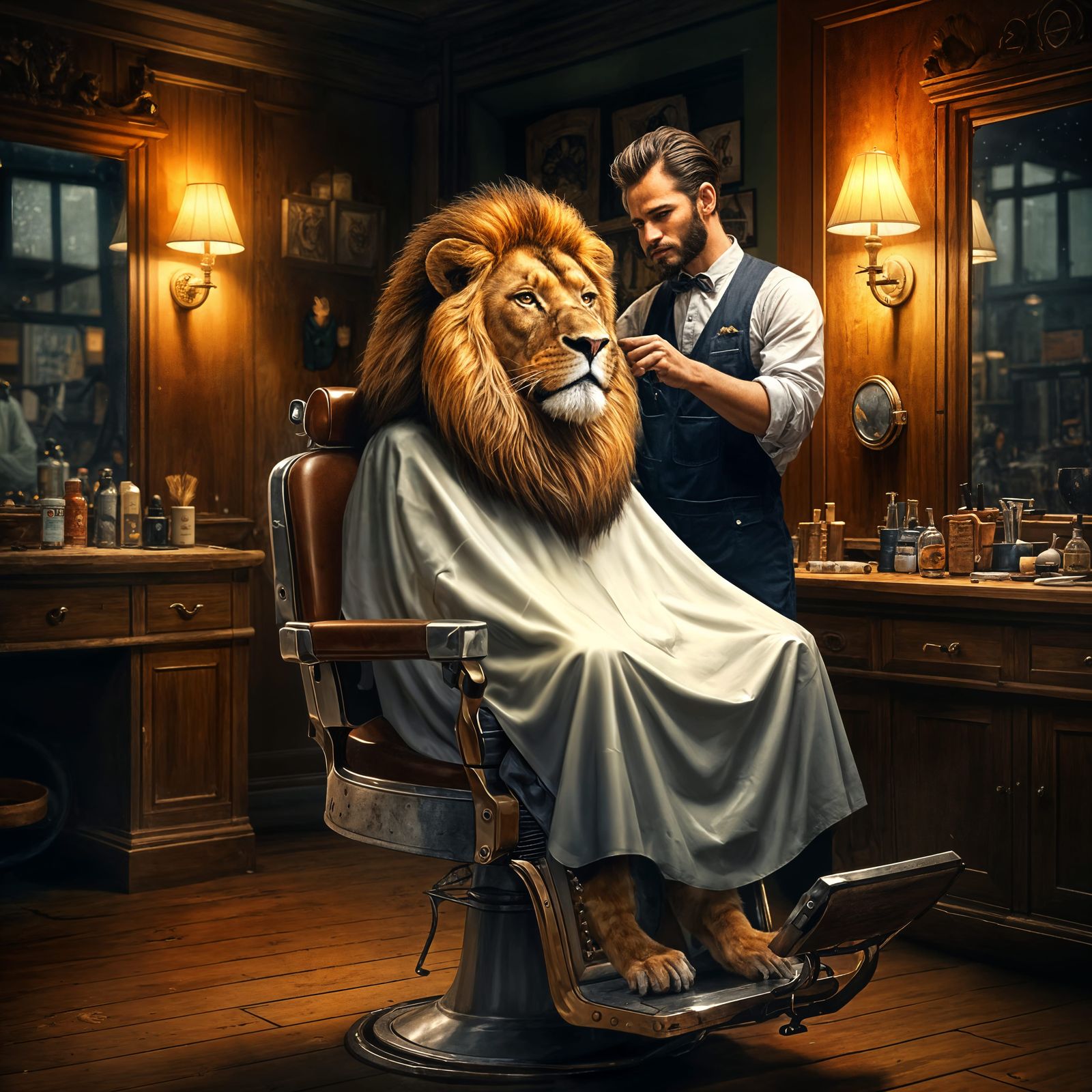 The Lion King Barber