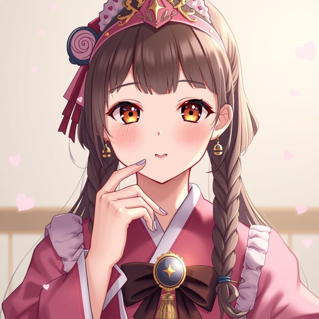 Hyper Realistic Japanese Kawaii Princess