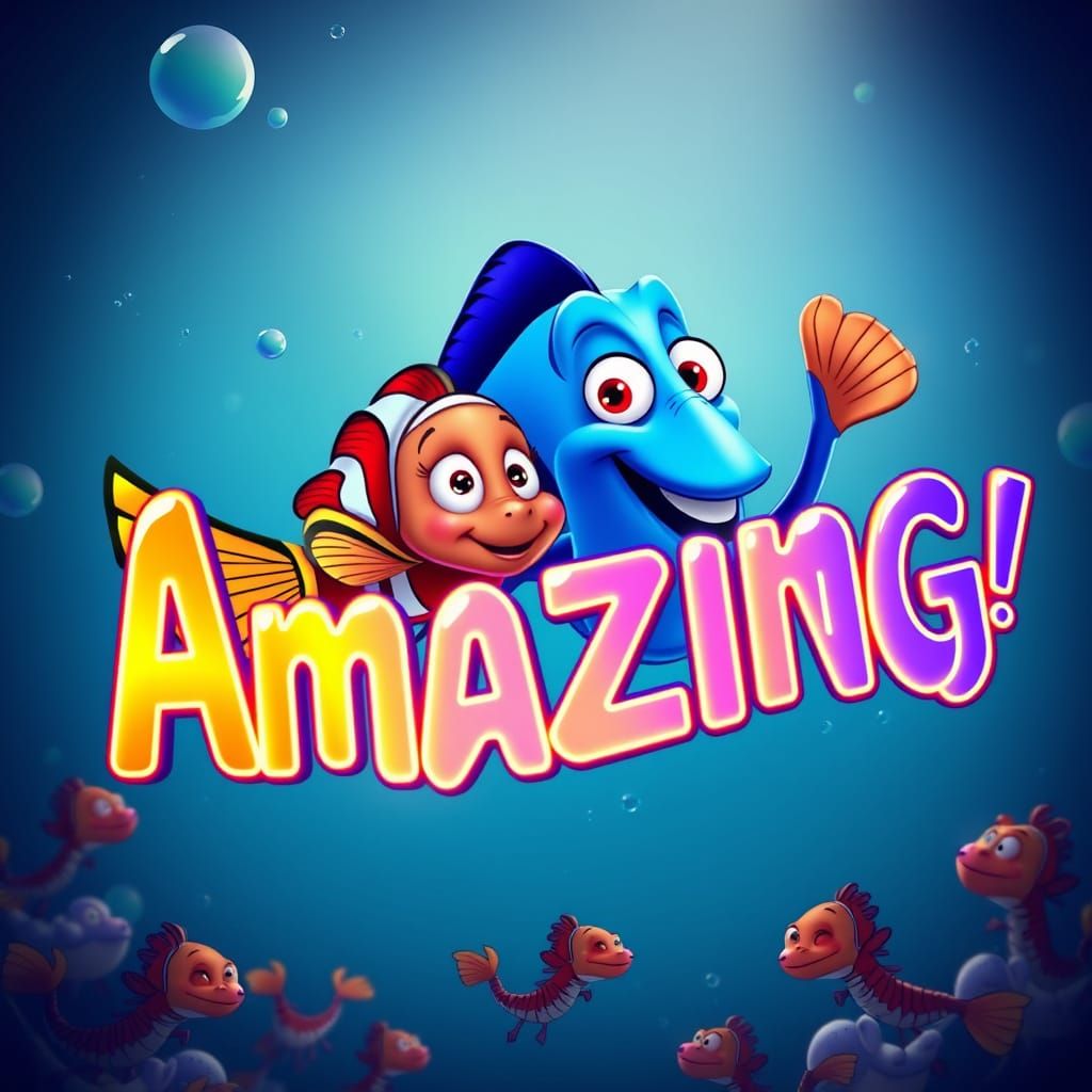 A cartoon Nemo