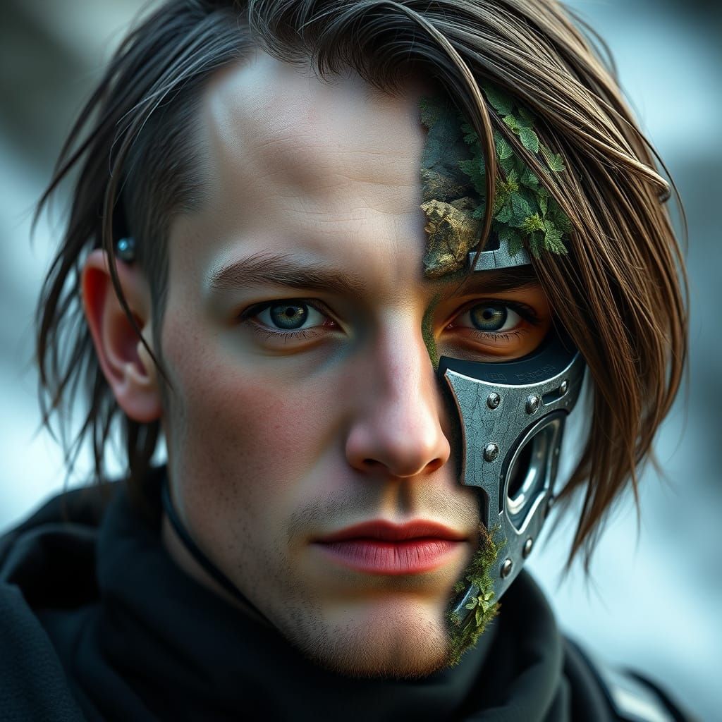 Modern Celtic Warrior Unites Nature and Technology