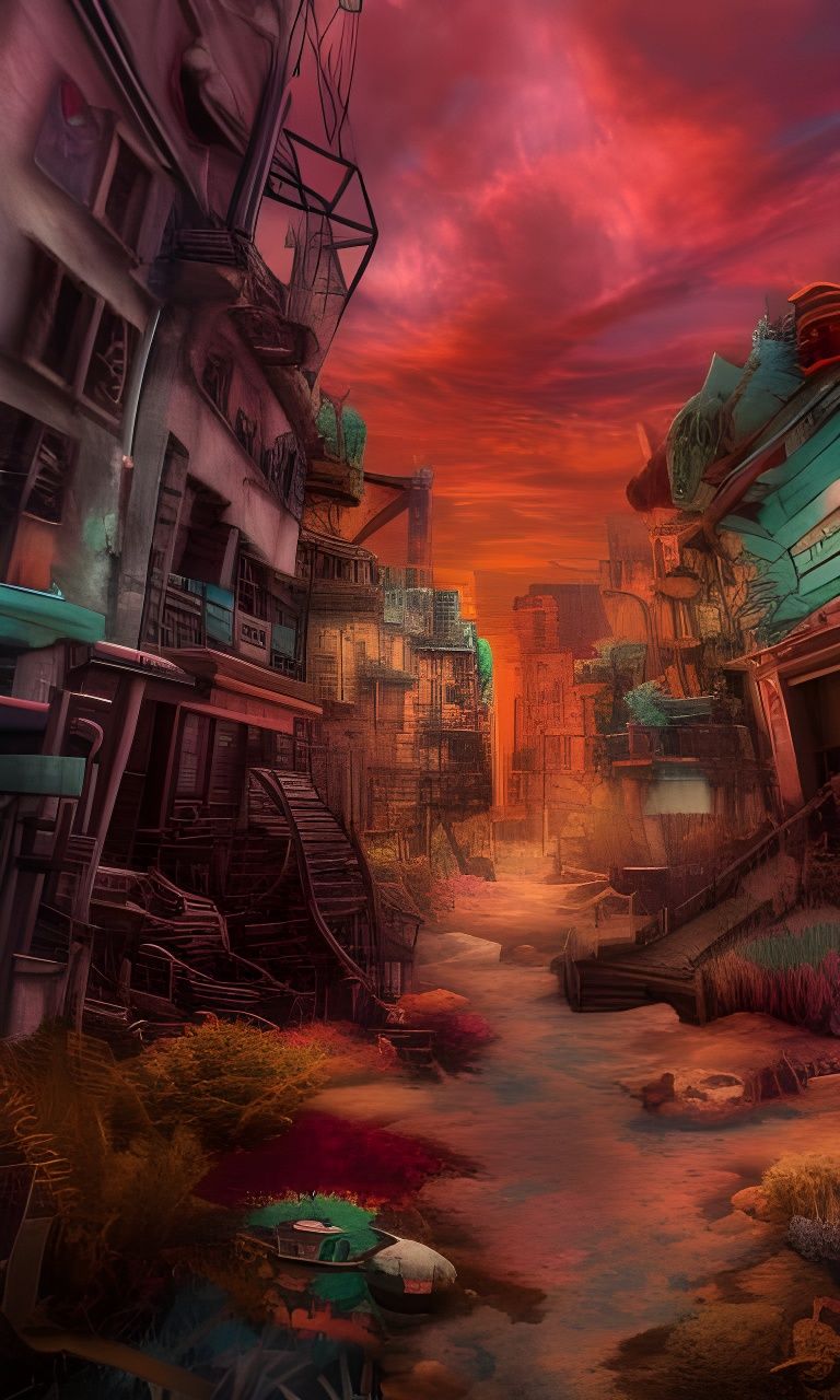 Post apocalyptic city