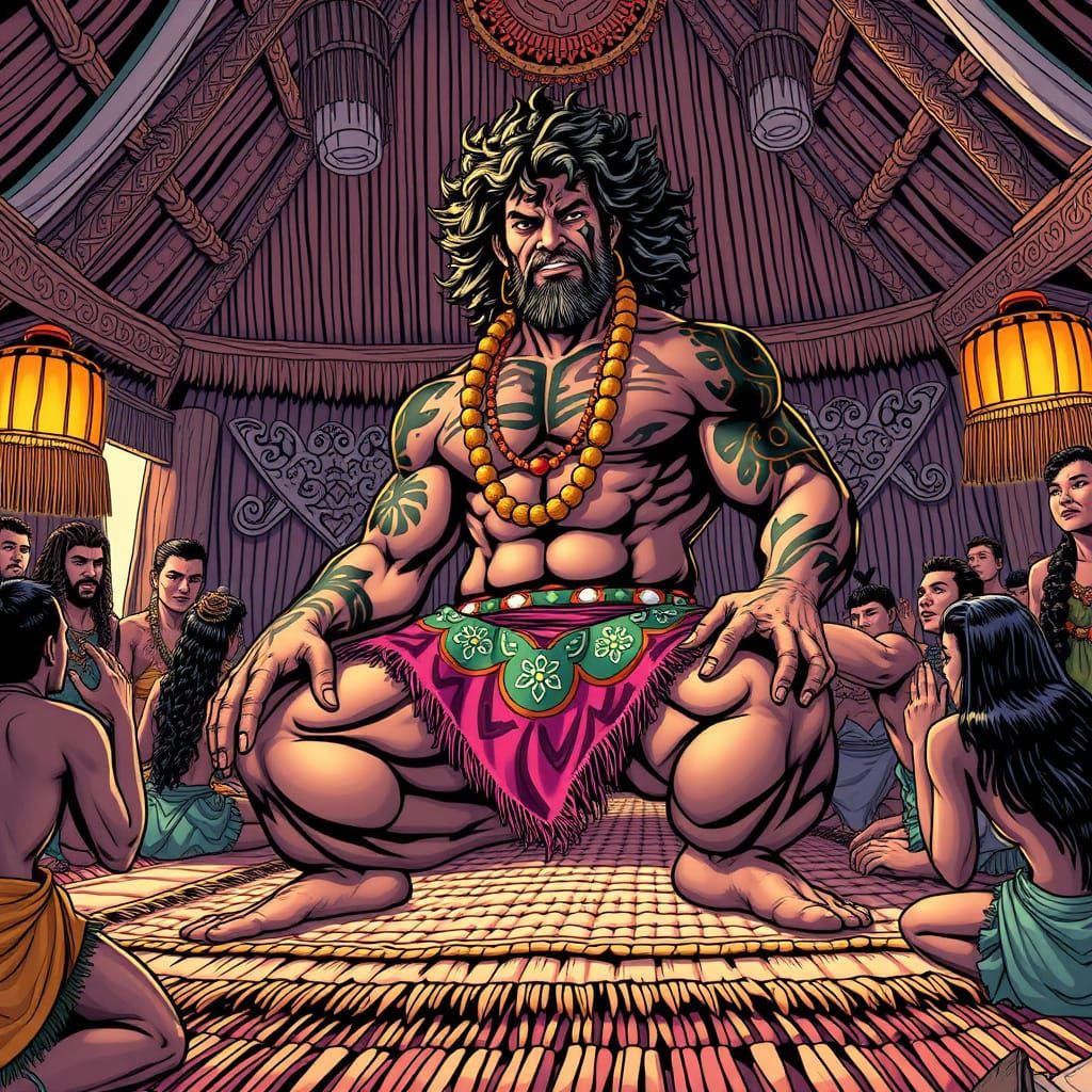 Samoan Underworld God Rules with Ancient Power