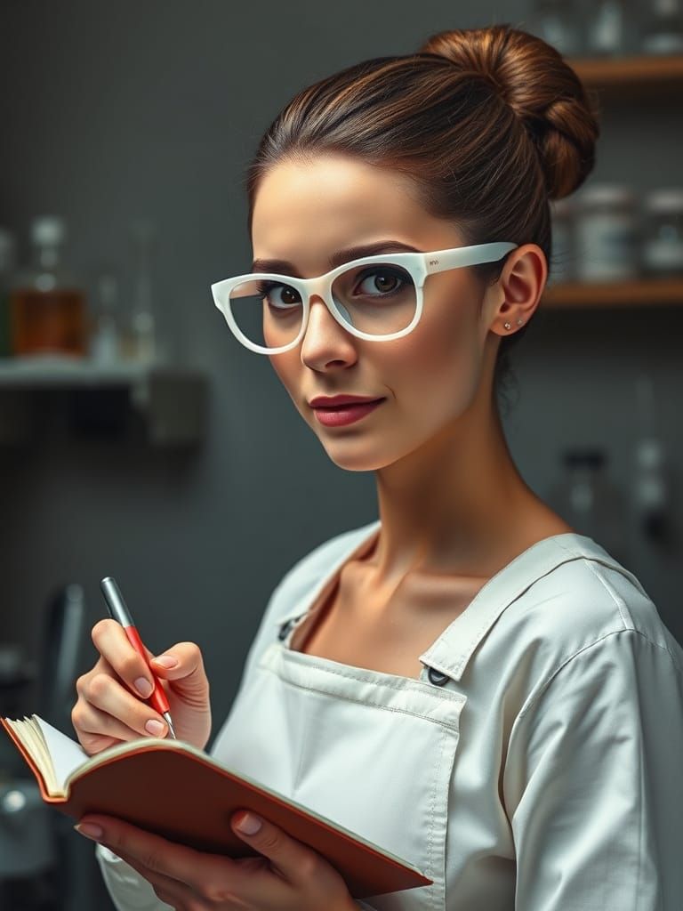 Lab Portrait in Van Gogh Generative Style