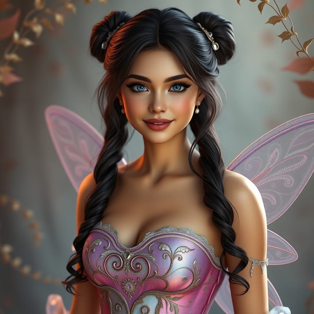 Ethereal Fantasy Fairy in Hyper-Realistic Cosplay