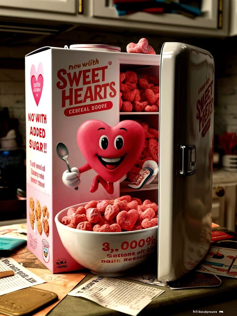 "Sweet Hearts Cereal"