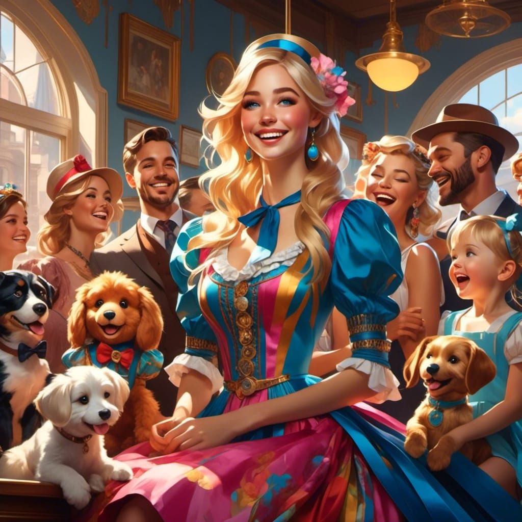 When she goes to entertain the local young children Julie kn...