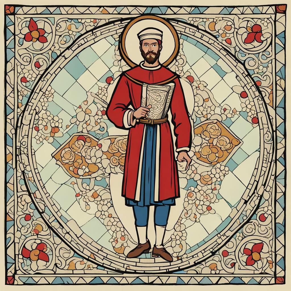 Portrait of Peter, Servant to Juliet's Nurse