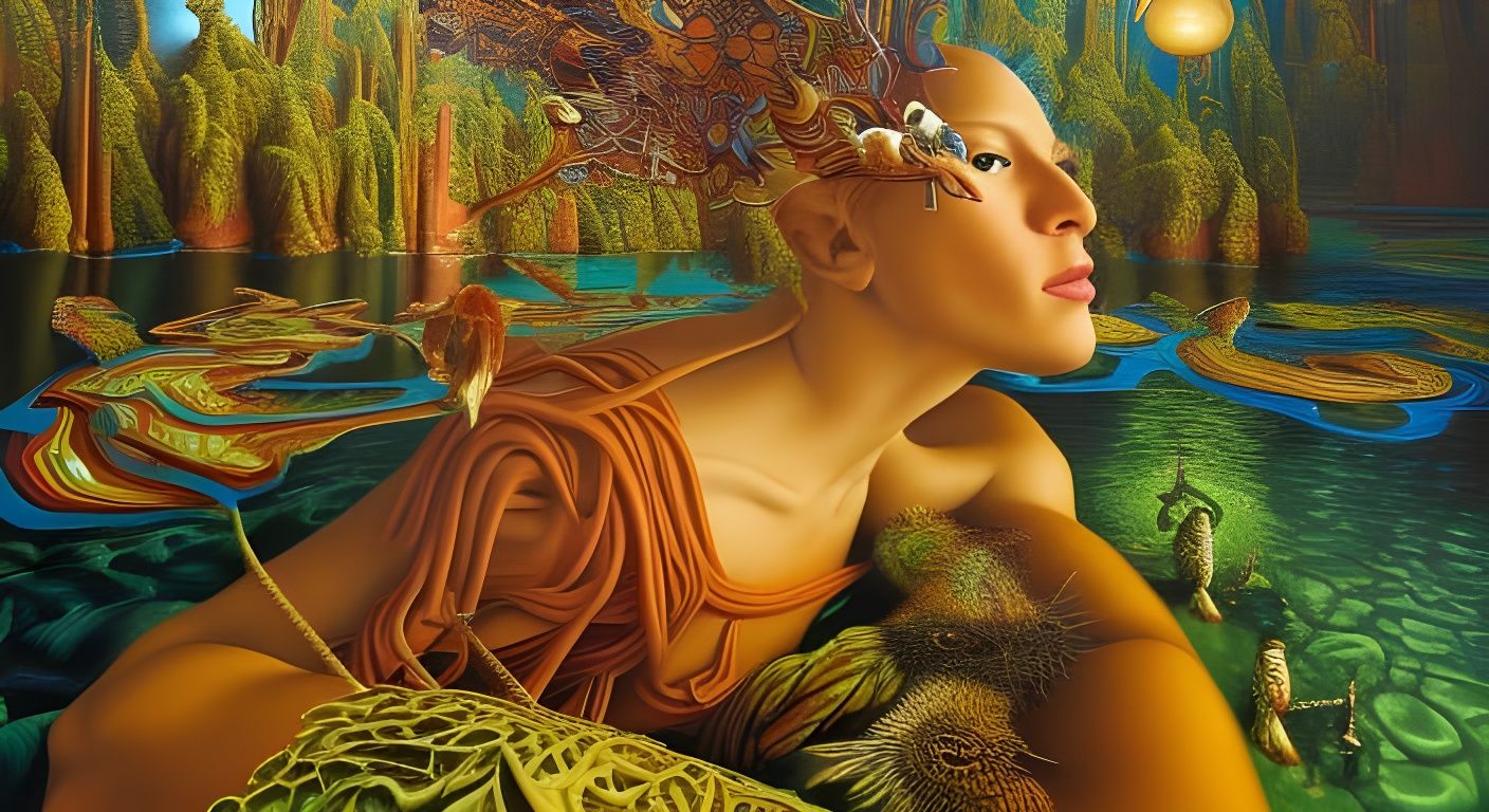 Surreal Concept Art Exploring the Meaning of Life