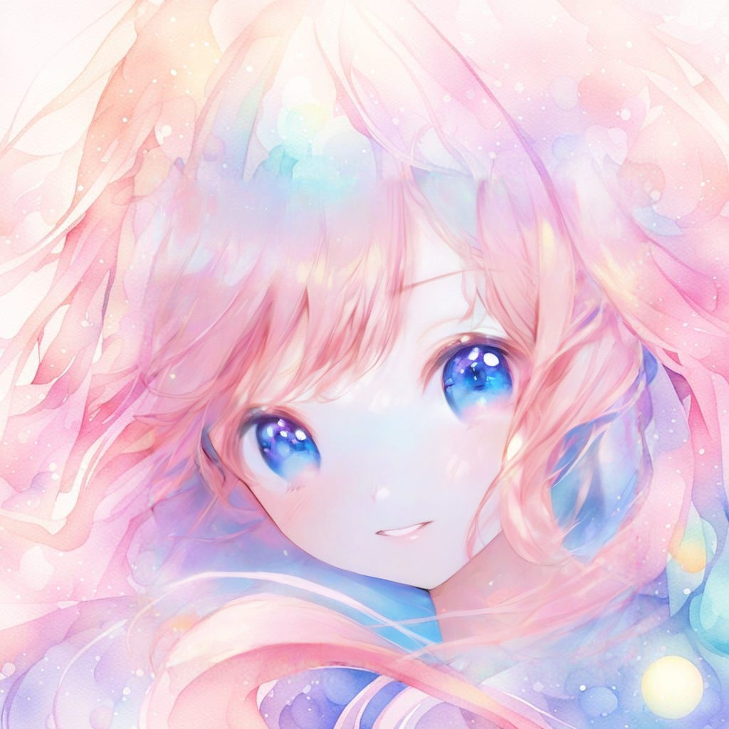 Stunning Anime-Inspired Portrait