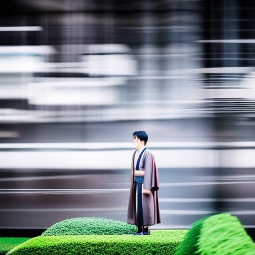 Dreamlike Japanese Illusion with Bokeh