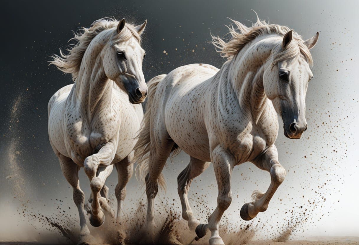 on the beach... (read it) - 'Stone's Horses'