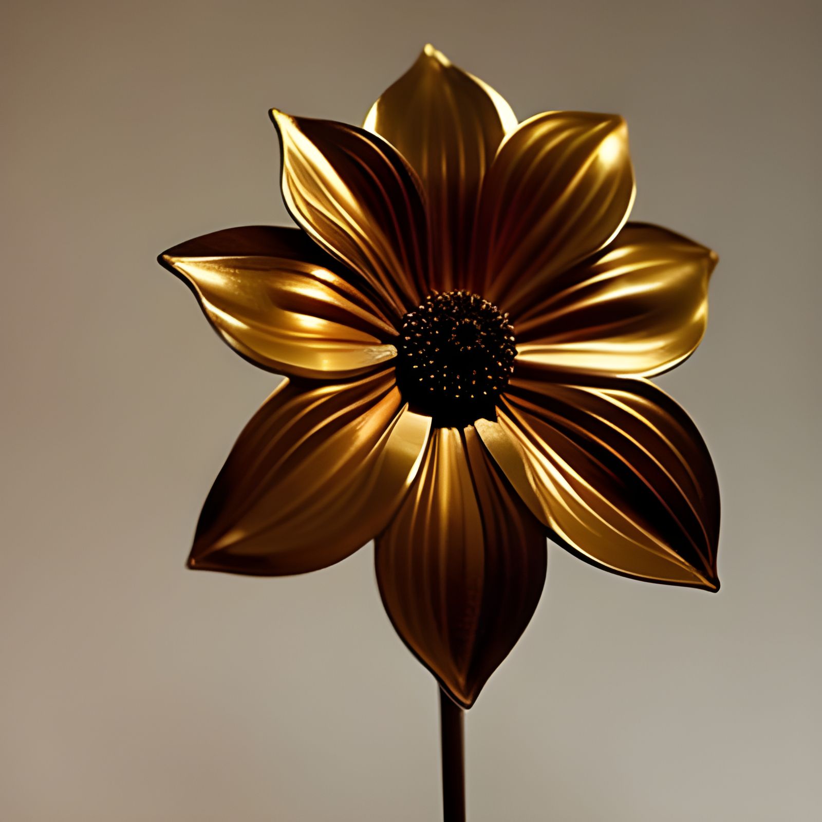 metal flower