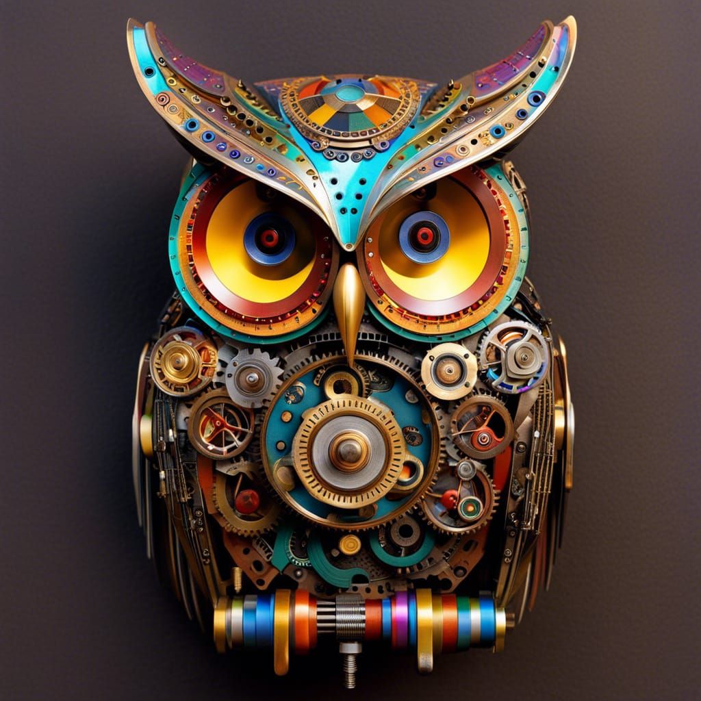 Recycled Owl