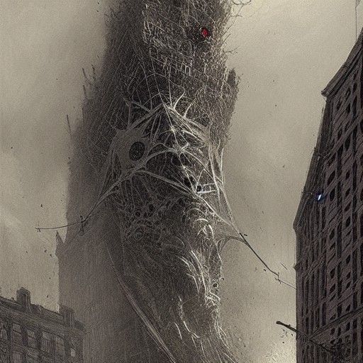 Giant Spider Terrorizes New York