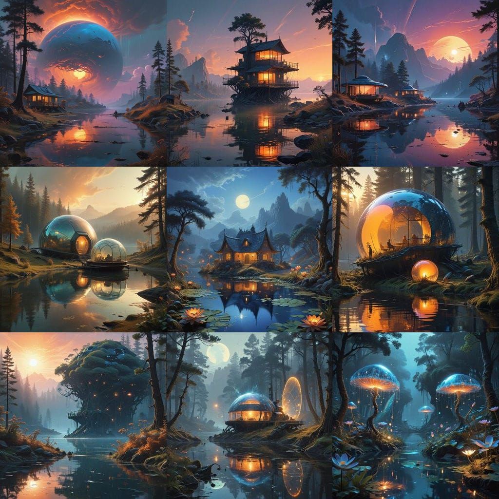 Exoplanet Landscape Under Twin Suns in the Galactic Center