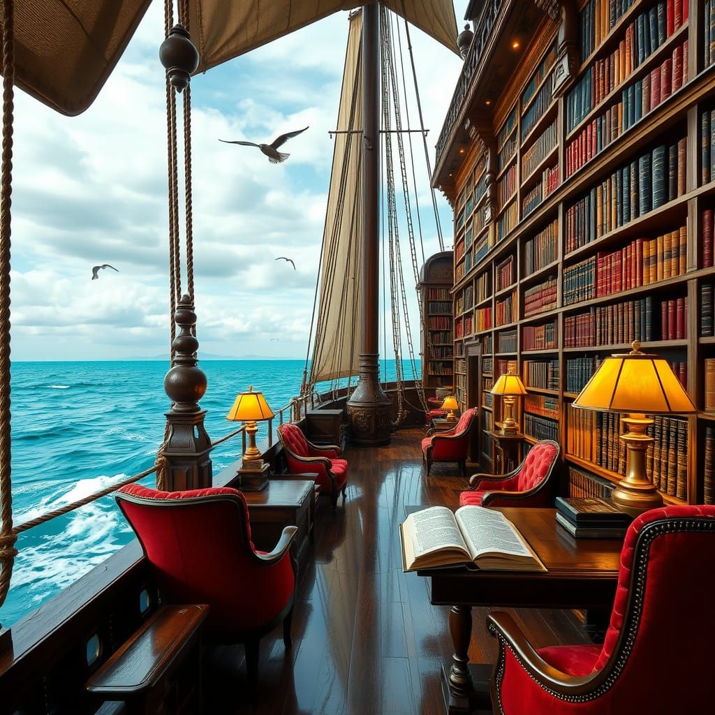 Inside the sailing library