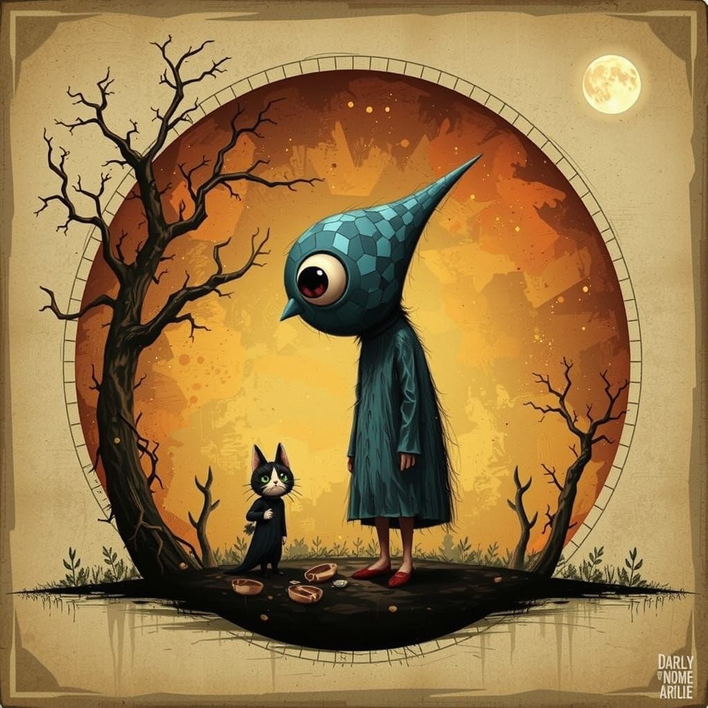 In a world where time flows backwards for half the day, peop...