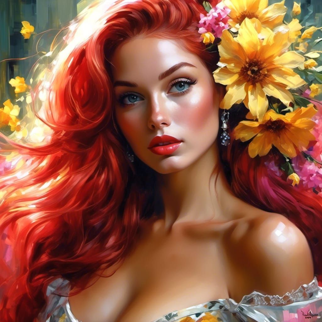 Pretty as a flower