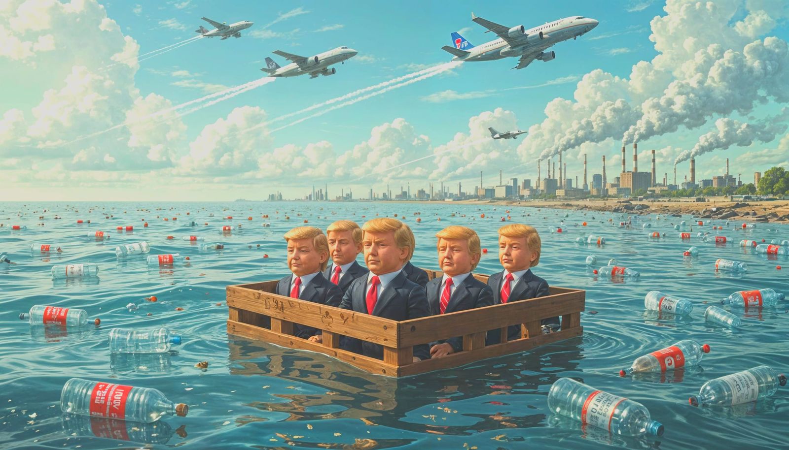 Dolls Adrift: A Vision of Environmental Decline