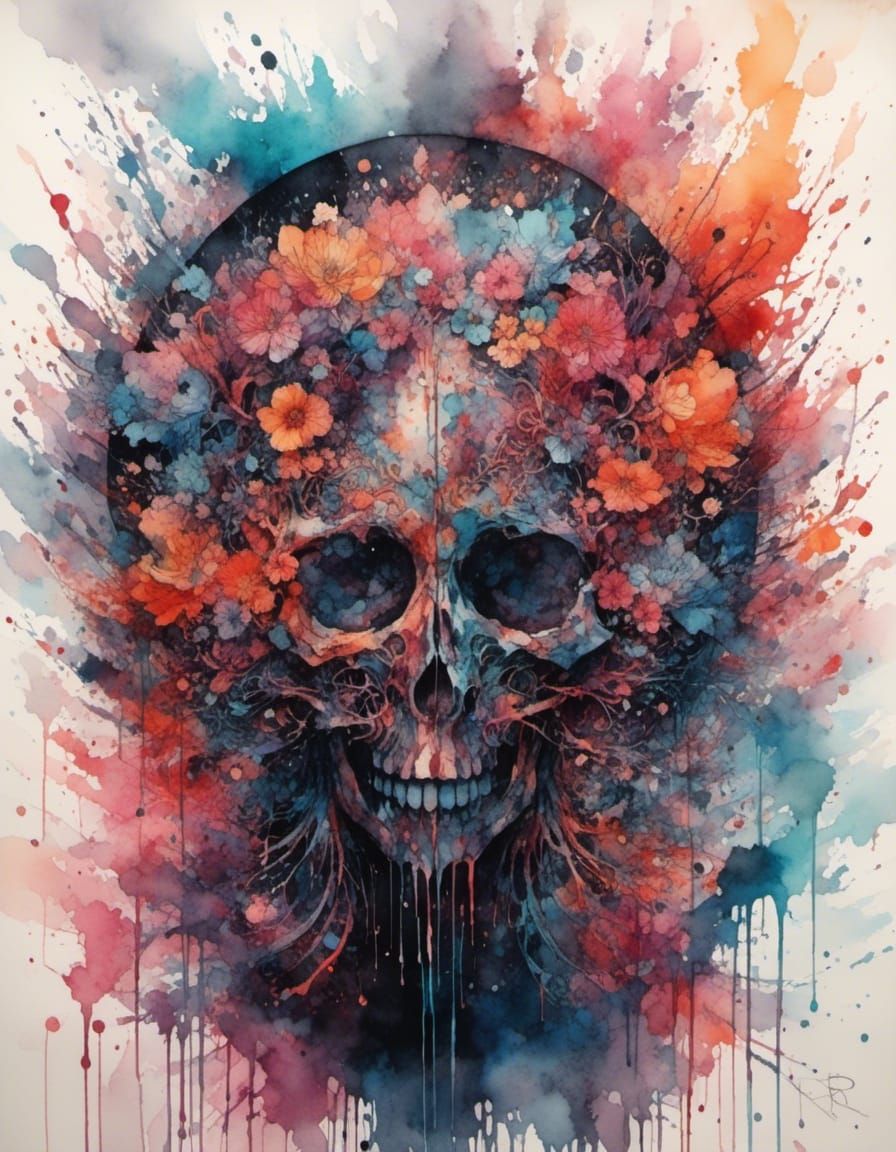 Ideal Dimension in Inkpunk Graphic Style