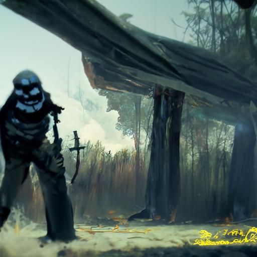 Sinister Character Portrait in Fantasy Art Style