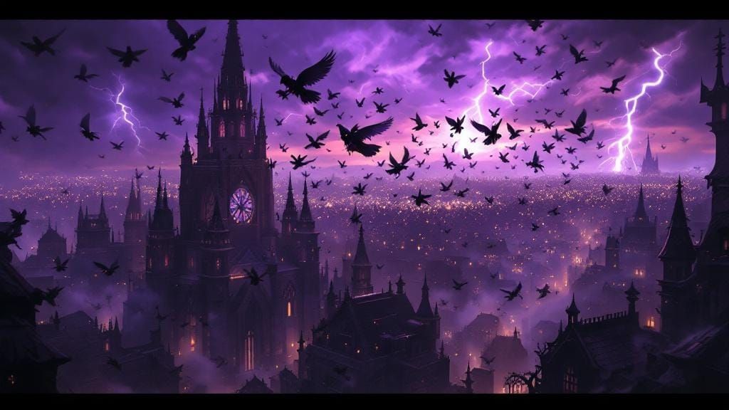 Imp Pigeon Riders Clash with Flying Pixies