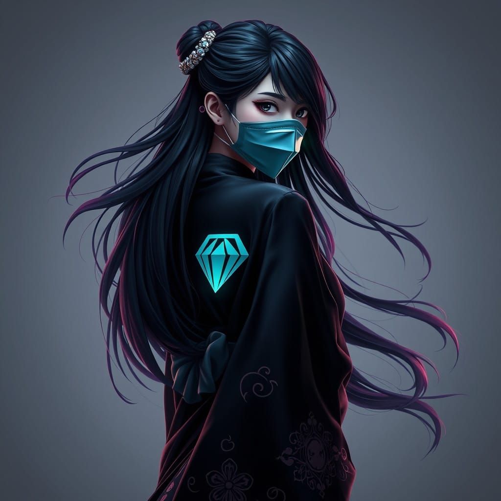 Elegant Fortnite Skin in 8K Unreal Engine 5 Art Style