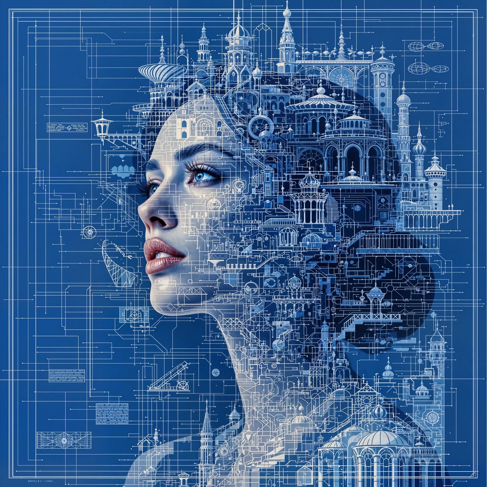 Surreal Architectural Visionary Reveals Blueprinted Dreamsca...