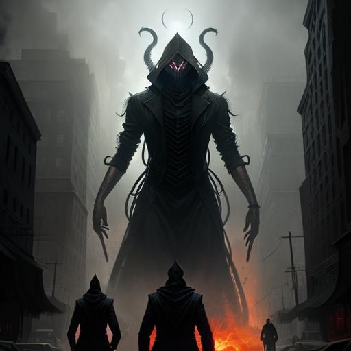 Hideous Secret of Nyarlathotep, Sinister Fantasy Art