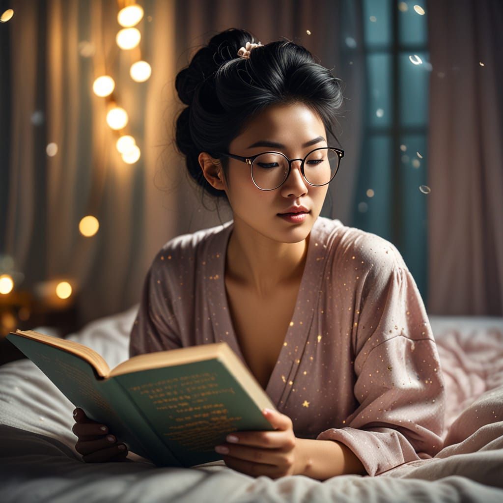 Reading in bed