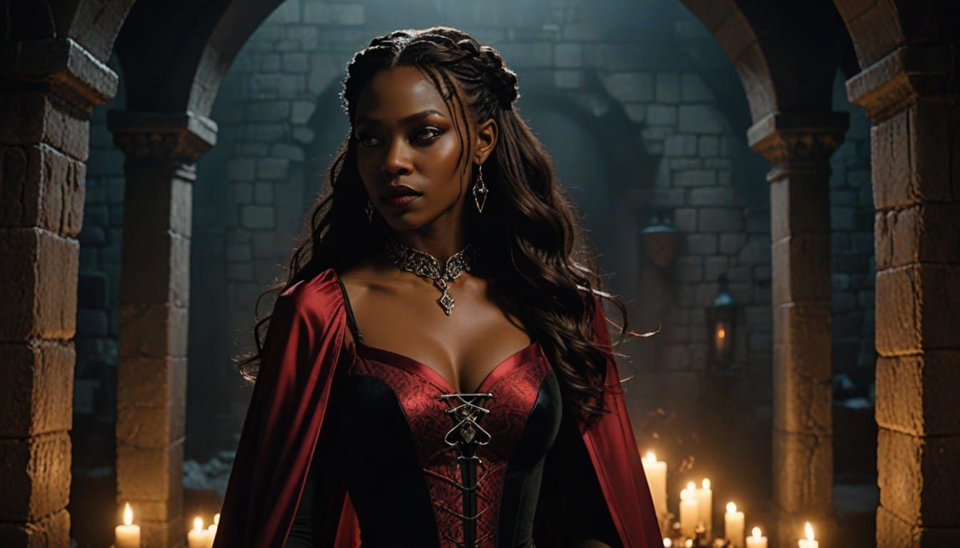 Medieval Jamaican Vampire Emerges in Dark, Gothic Chic