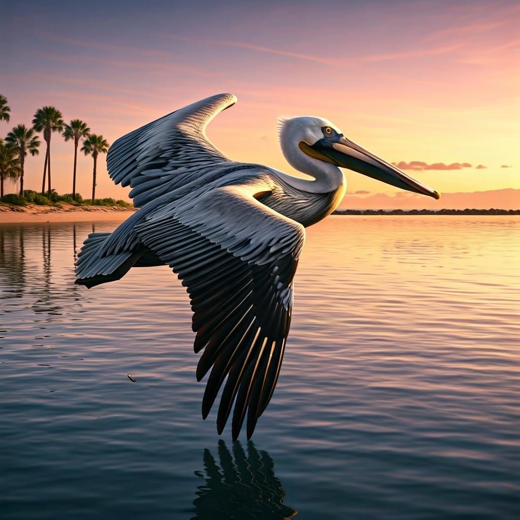 A beautiful Pelican