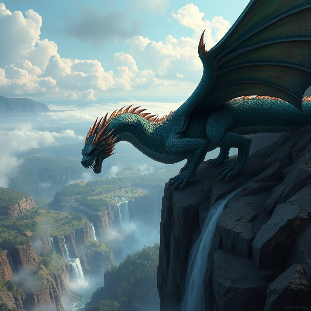 Majestic Dragon Claims Ancient Realm