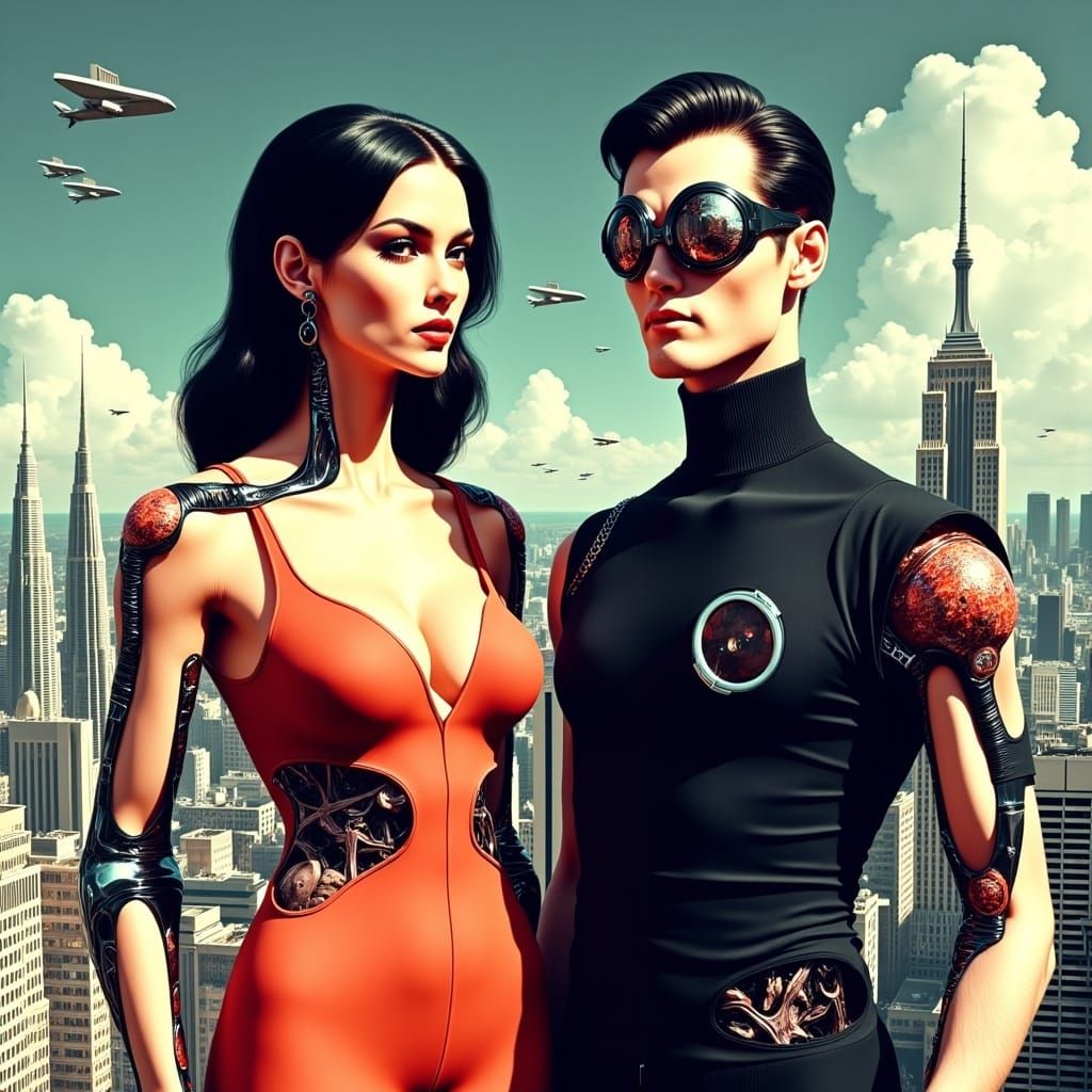 Retro-Futuristic Optimism and Unease