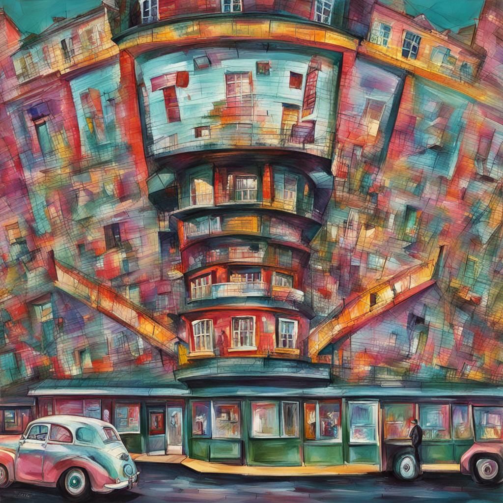 Abstract Image Generated From Simple Prompt