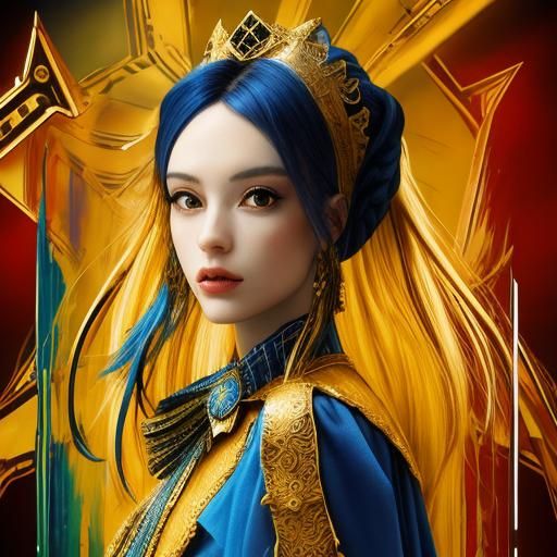 Art Deco Design with Vibrant Colors